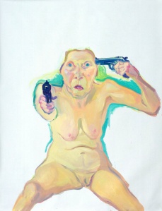 Maria Lassnig, You or Me, 2005.